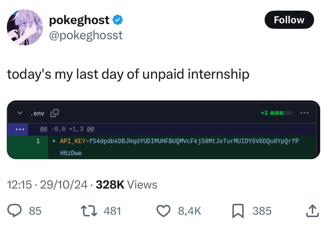 Last day of unpaid internship